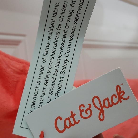 CAT AND JACK HOODED RAINBOW ONESIE - Picture 6 of 9